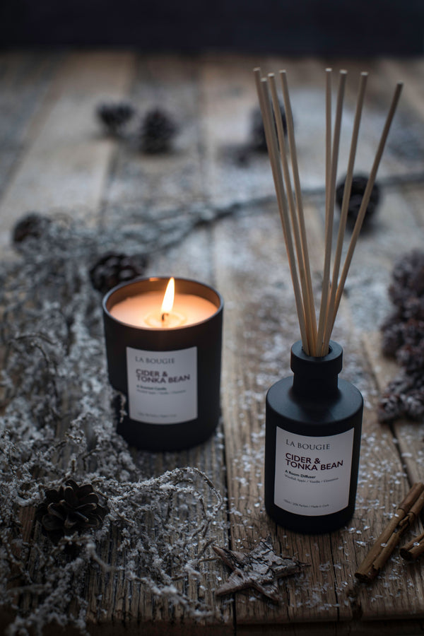 Cider & Tonka Bean Candle and Diffuser