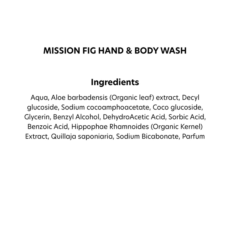 Mission Fig Hand & Body Wash