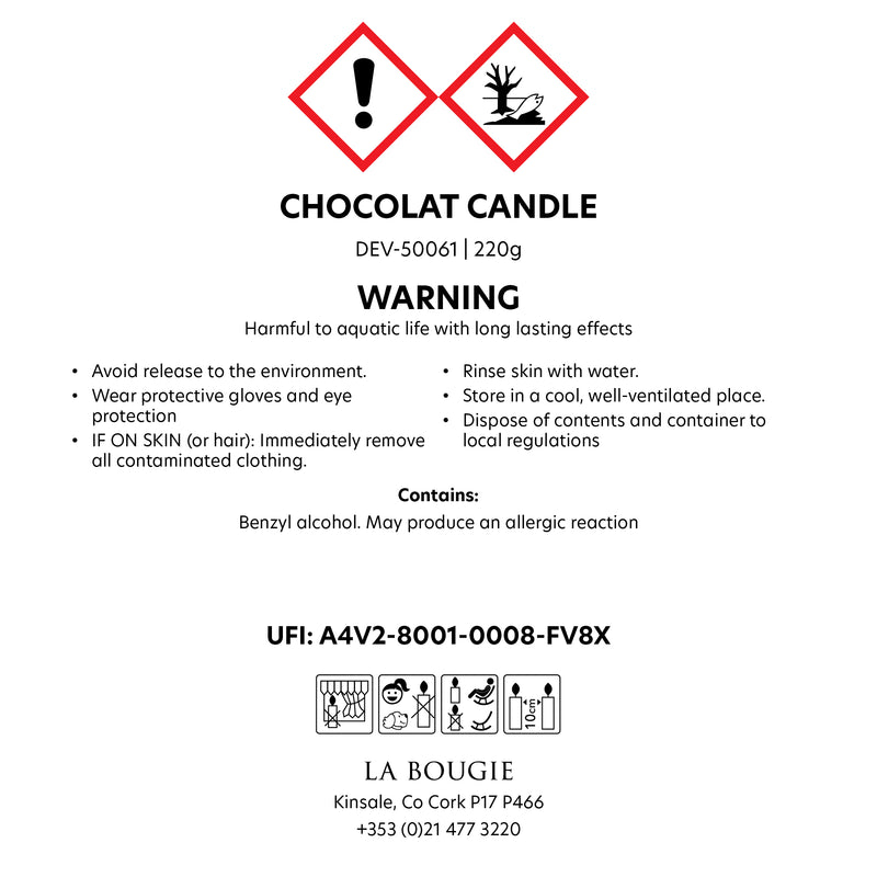Chocolat Candle