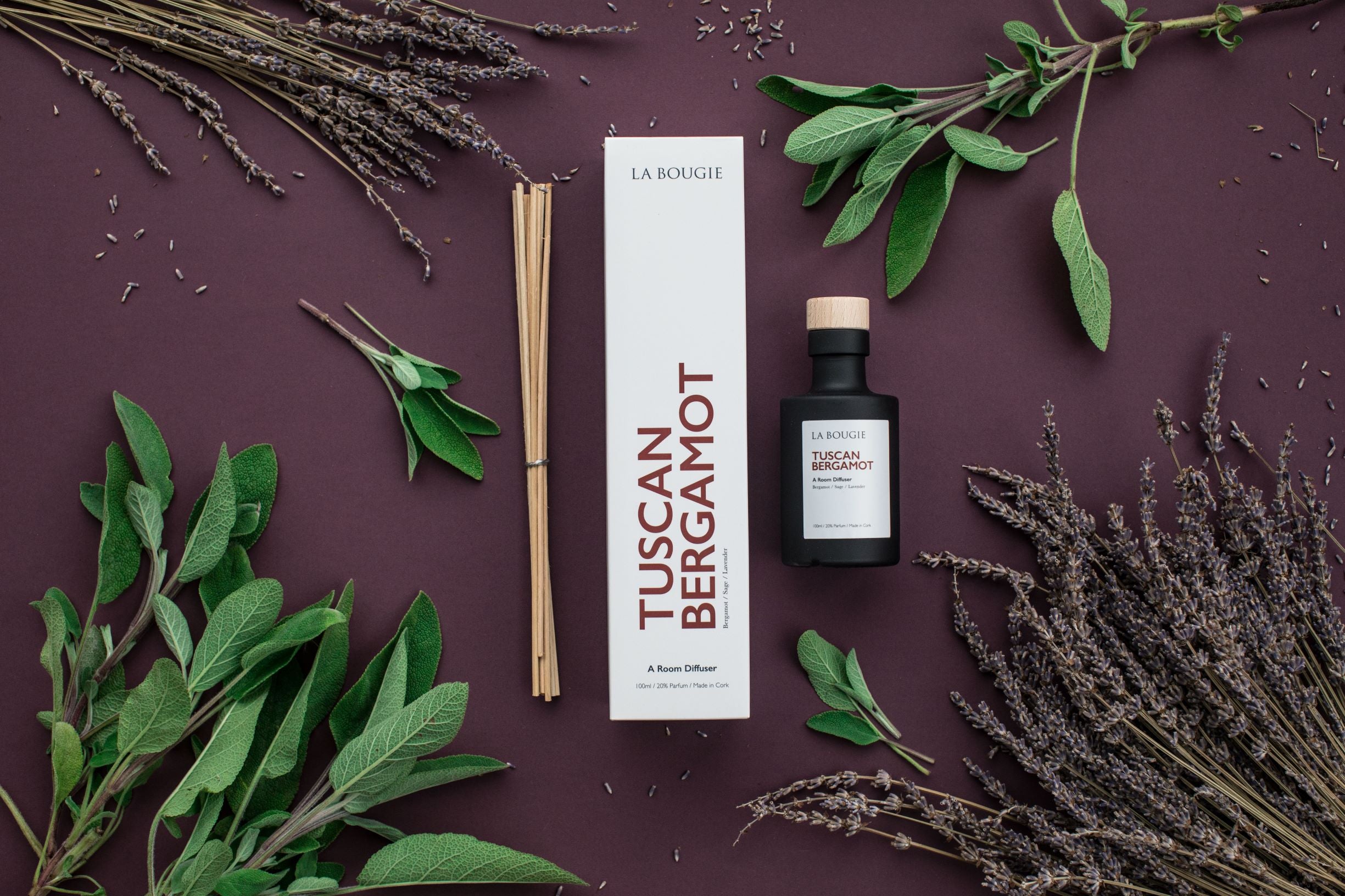 Tuscan Bergamot Room Diffuser La Bougie