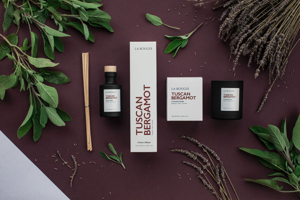 Tuscan Bergamot Candle and Diffuser